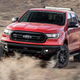 A 2020 Ford Ranger with the FX4 Off-Road and Ford Performance Level 3 packages